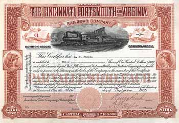 Cincinnati, Portsmouth & Virginia Railroad