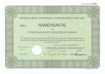Sparkasse Hanerau-Hademarschen AG