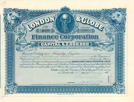 London & Globe Finance Corp.