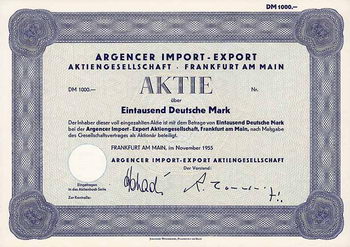 Argencer Import-Export AG