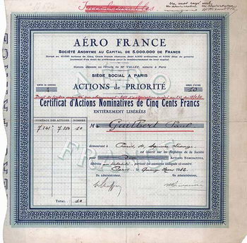 Aéro France S.A.