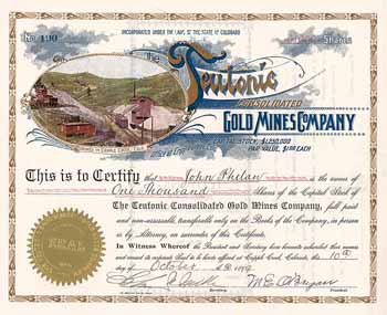 Teutonic Consolidated Gold Mines Co.