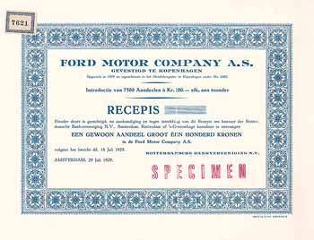 Ford Motor Company A.S.