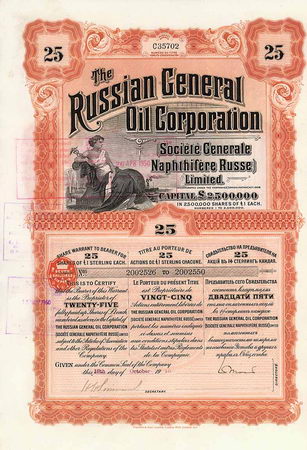 Russian General Oil Corp.