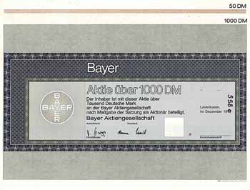 Bayer AG (2 Stücke)