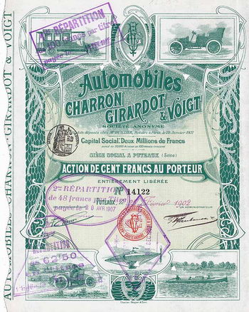 Automobiles Charron Girardot & Voigt S.A.