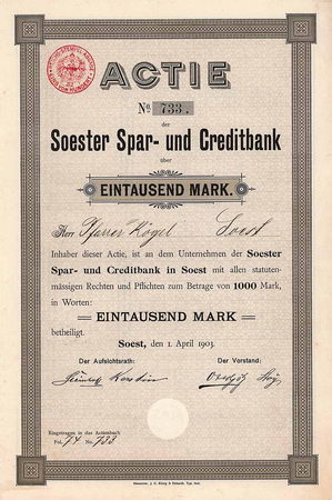 Soester Spar- und Creditbank