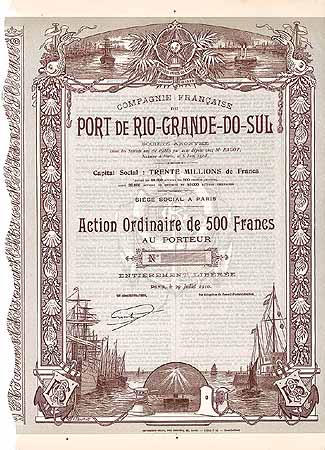 Cie. Francaise du Port de Rio-Grande-do-Sul