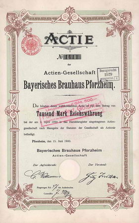 Bayerisches Brauhaus Pforzheim AG