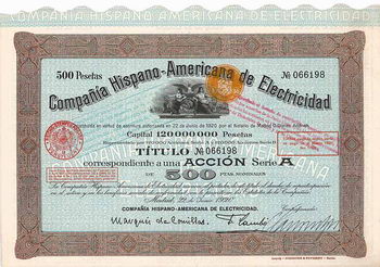 Cia. Hispano-Americana de Electricidad
