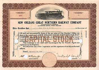 New Orleans Great Northern Railway Co.
