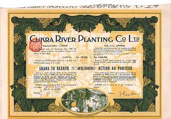 Cukra River Planting Co.