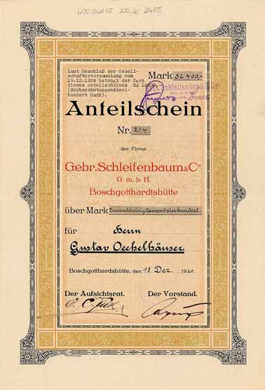 Gebr. Schleifenbaum & Cie. GmbH