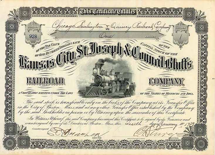 Kansas City, St. Joseph & Council Bluffs Railroad