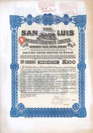 San Luis (Mexico) Tramways Ltd.