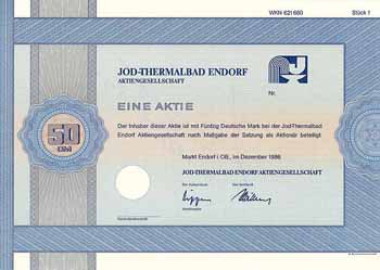 Jod-Thermalbad Endorf AG