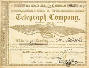 Philadelphia & Wilkesbarre Telegraph Co.