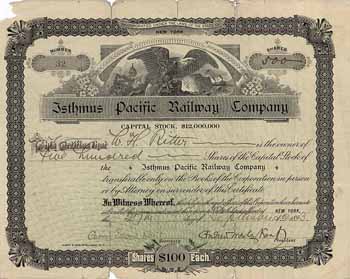 Isthmus Pacific Railroad