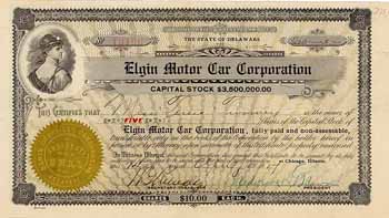 Elgin Motor Car Corp.