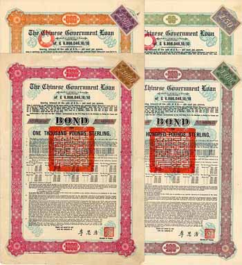 Chinese Government Loan (Skoda Loan II)  (7 Stücke)