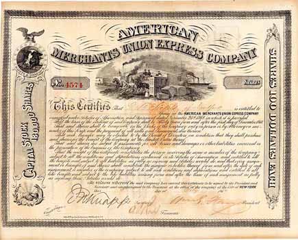 American Merchants Union Express Co. (OU Fargo, Knapp, Ross)
