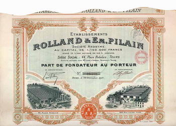 Etablissements  Rolland & Em. Pilain S.A.