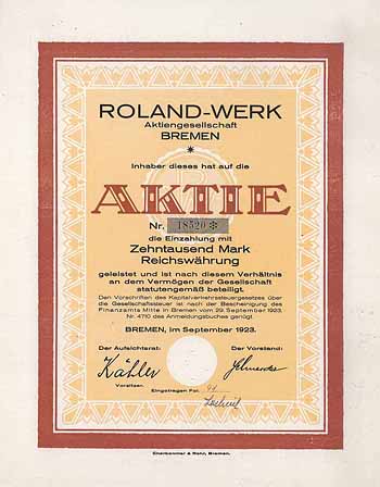 Roland-Werk AG