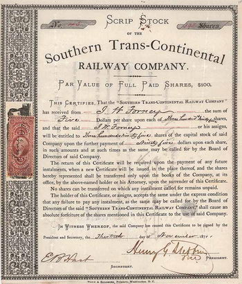 Southern Trans-Continental Railway