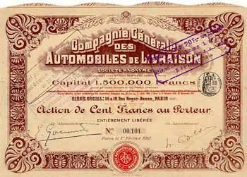 Cie. Gen. des Automobiles de Livraison S.A.