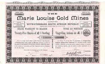 Marie Louise Gold Mines Ltd.