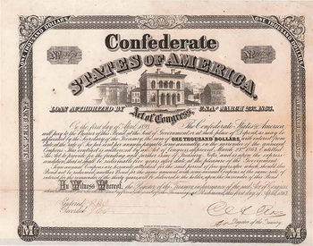 Confederate States of America, Cr. 130 C (R6) - Ball 267 (R4)