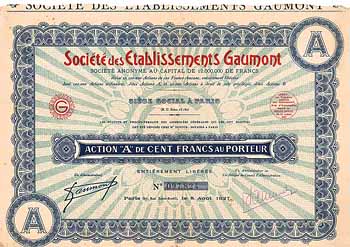 Soc. des Établissements Gaumont S.A.