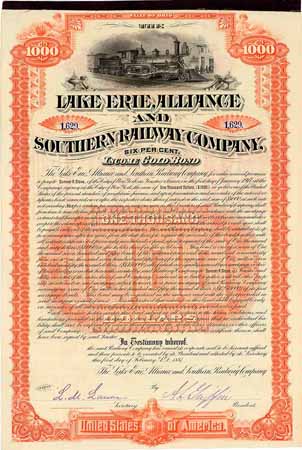 Lake Erie, Alliance & Southern Railway Co.