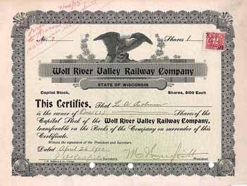 Wolf River Valley Railway Co.