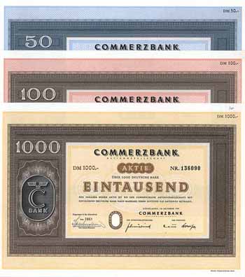 Commerzbank AG (13 Stücke)