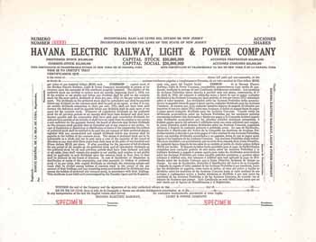 Havana Electric Railway, Light & Power Co.