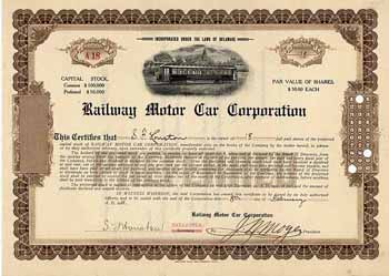 Railway Motor Car Corp.