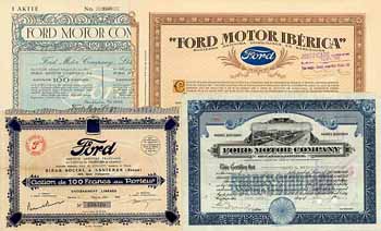 Ford Motor Co. - Ford-Werke (31 Stücke)