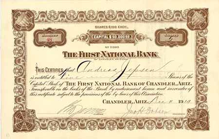 First Bank of Chandler
