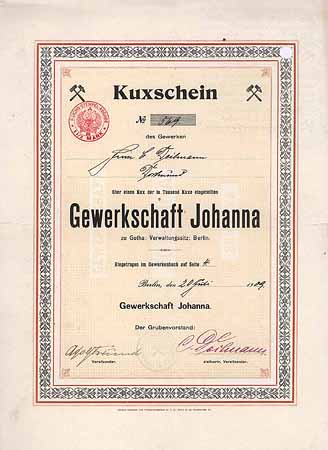 Gewerkschaft Johanna zu Gotha