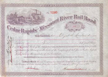 Cedar Rapids & Missouri River Railroad