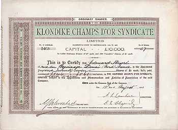 Klondike Champs d’Or Syndicate