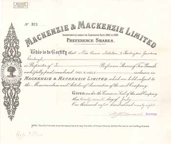 Mackenzie & Mackenzie Limited