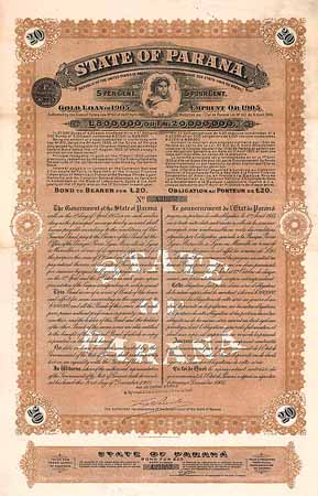 State of Paraná 5 % Gold Loan of 1905