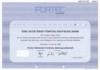 Fortec Elektronik Vertriebs AG