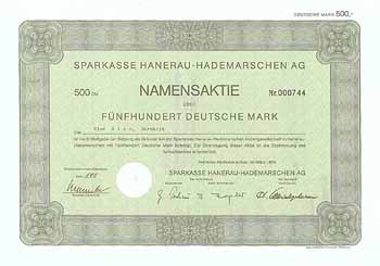 Sparkasse Hanerau-Hademarschen AG