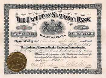 Hazleton Slavonic Bank