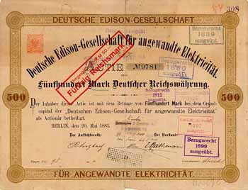 Deutsche Edison-Gesellschaft für angewandte Elektricität