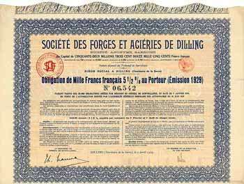 AG der Dillinger Hüttenwerke (Soc. des Forges et Aciéries de Dilling S.A. Sarroise)