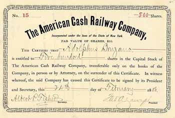 American Cash Railway Co.